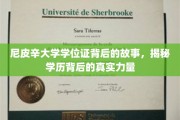 尼皮辛大学学位证，探寻学历背后的神秘力量