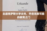 解锁北德克萨斯大学学位，迈向无限未来的教育新篇章