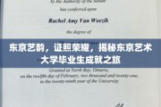 艺梦东京，毕业生荣耀轨迹，艺术殿堂的璀璨足迹