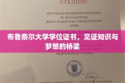 梦想启航，布鲁奈尔大学学位证书，铸就知识与未来的交汇点