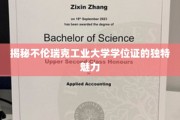 不伦瑞克工业大学学位证，揭开其独树一帜的荣耀面纱