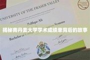 揭开南丹麦大学成绩单背后的精彩篇章