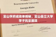 富山学子荣耀榜，揭秘富山县立大学卓越成绩与风采瞬间