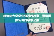 解码都柏林大学学位，跨国学术之旅的神秘面纱