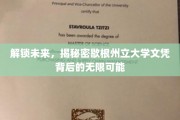 揭开歇根州立大学文凭新篇章，解锁职业发展的无限潜能