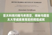 马来西亚亚太科技之光，探秘亚太大学非凡成就背后的故事