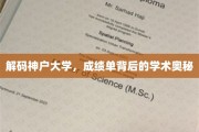 探秘神户大学，揭秘成绩单背后的学术传奇