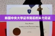 解码韩央实力，中央大学证书背后的璀璨光环