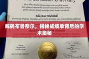 揭开布鲁奈尔成绩单的神秘面纱，探寻学术卓越的秘密