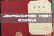 马歇尔大学学子风采大公开，揭秘学业成就耀眼瞬间
