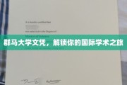 群马大学学位，开启你的全球学术新篇章