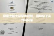 解码大阪大学卓越学子，实力与风采的学术之旅