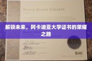 阿卡迪亚荣耀启程，探索未来职业的黄金通行证