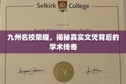 名校光环下的真实学力传奇，九州文凭背后的故事