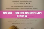 沙顿商学院学位证，商界精英的璀璨通行证