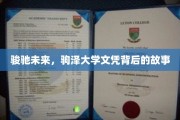 骏驰梦想，探寻驹泽大学学历背后的传奇之旅