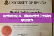 解码加州州立大学，探索梦想学位的无限魅力