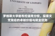解码罗格斯新布伦瑞克，文凭力量与职场精英之路