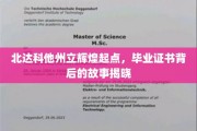 探寻北达科他州立大学证书背后的传奇故事