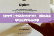 探寻纽约州立大学宾汉顿分校学位证的奥秘之旅