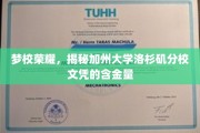 名校光环下的价值解码，加州UCLA文凭的非凡魅力