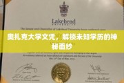 揭开奥扎克大学文凭背后的学历奥秘