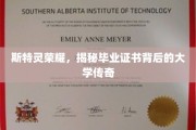 斯特灵之光，探寻毕业证书背后的大学传奇故事