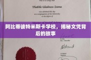 揭开阿比蒂彼特米斯卡学校文凭的神秘面纱