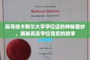 揭开纽卡斯尔大学学位证之谜，一探究竟的学位传奇