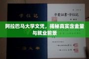 阿拉巴马大学文凭深度解析，价值评估与未来职场风向标