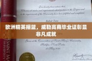 欧陆精英学府，威勒高商文凭闪耀卓越荣耀
