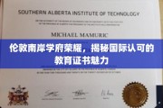 伦敦南岸精英学府，国际教育证书的璀璨魅力一探究竟