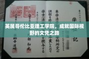 跨越国界，英属哥伦比亚理工学院铸就全球通行文凭之旅