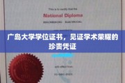 学术荣耀的象征,广岛大学学位证书的尊贵印记 学术荣耀的象征,广岛大学学位证书的尊贵印记