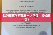 漫步里昂一大学位，轻松实现欧洲留学梦