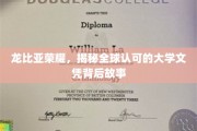 解码龙比亚荣耀，探索全球瞩目大学文凭背后的传奇之路