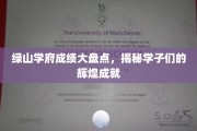 绿山学府荣耀时刻，学子成就盘点，闪耀未来星河