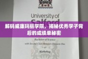 揭秘威廉玛丽学院学霸养成记，一窥顶尖学府成功秘诀