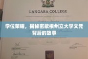 学历光环下的秘密，探秘歇根州立大学文凭背后的传奇