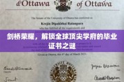 解码剑桥精英，探寻世界一流学府的秘密通行证