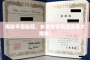 揭开顶尖学府的学霸传奇，长老会学院成绩单背后的惊人真相