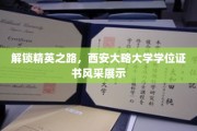 名校荣耀再现，西安大略大学学位证书，成就非凡精英风采