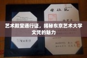 艺术巅峰护照，揭秘东京艺大文凭的独到魅力