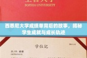 西悉尼大学成绩单背后的秘密，探索学子成长之路