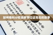 解码奇科分校神秘学位证，揭秘背后的传奇之旅