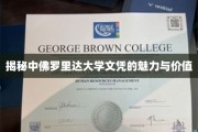 解码中佛罗里达大学学位的全球吸引力与职场溢价