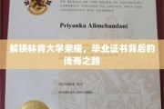 林肯荣耀之旅，揭秘毕业证书背后的奋斗传奇