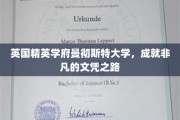 曼大卓越之旅，探寻世界顶级学府的辉煌文凭奥秘