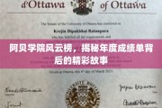 阿贝学院风云录，揭秘学霸背后的传奇故事