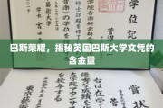 英国巴斯大学文凭价值几何?一探究竟! 英国巴斯大学文凭价值几何?一探究竟!
